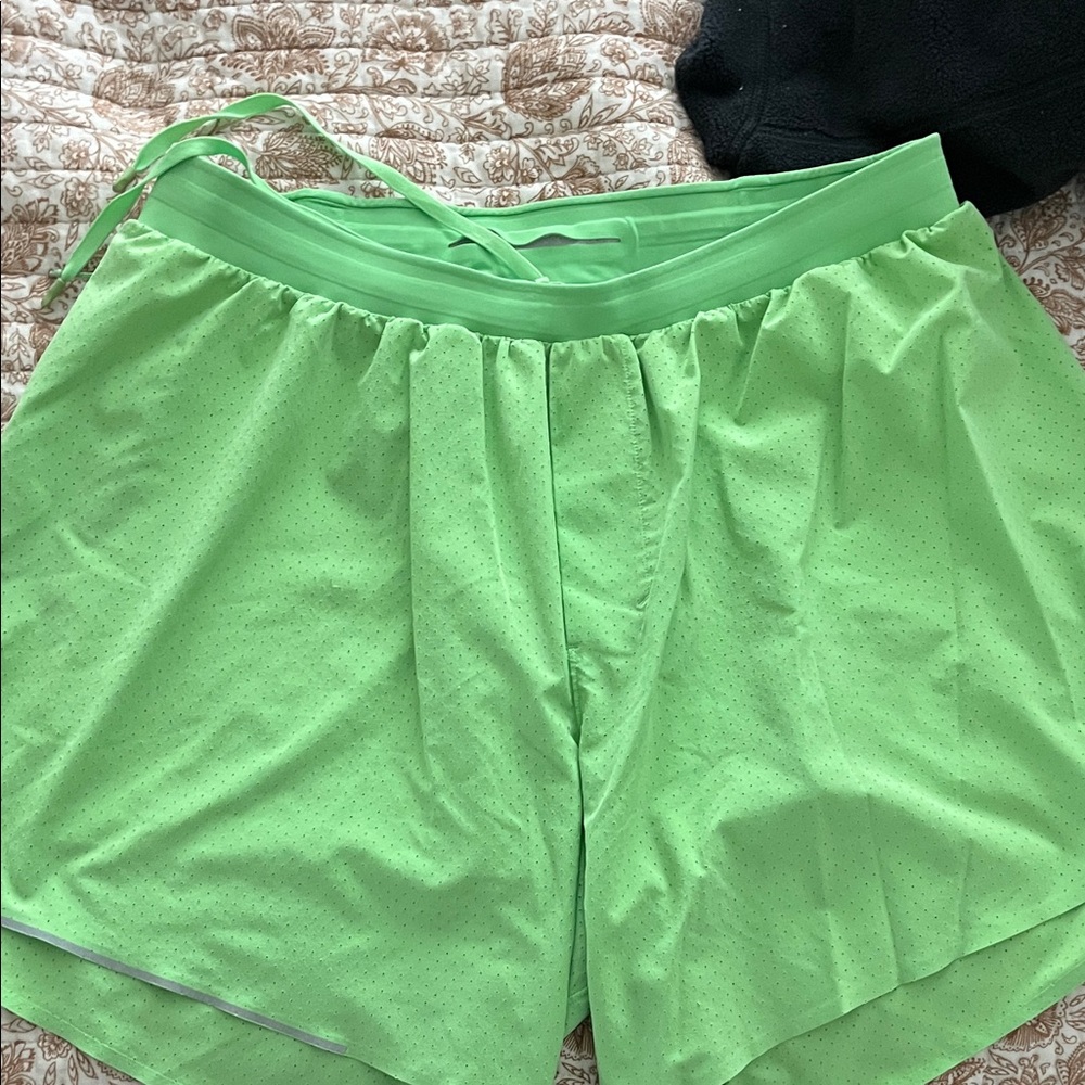Lululemon Athletica Lime Green Shorts